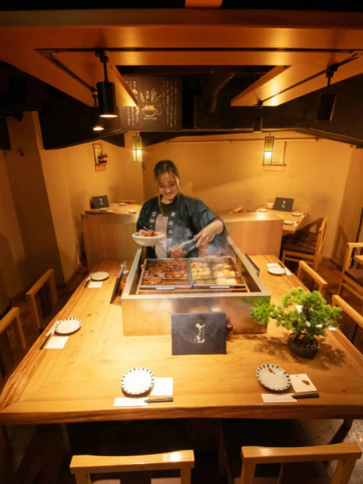 「焼き茄子とオクラの冷やしおでん」